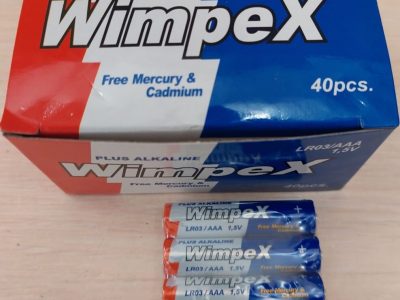 Wimpex R3 alkaline 40шт