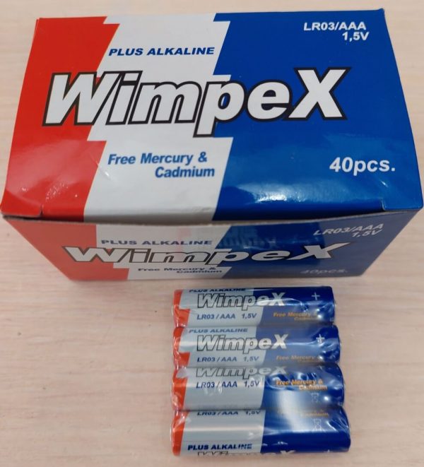 Wimpex R3 alkaline 40шт