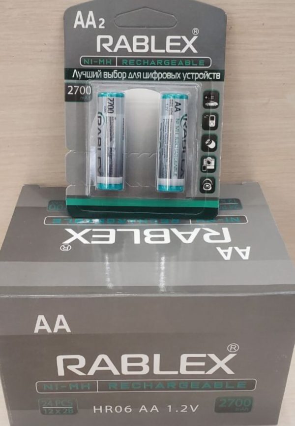 AA 2700mAh(пара)