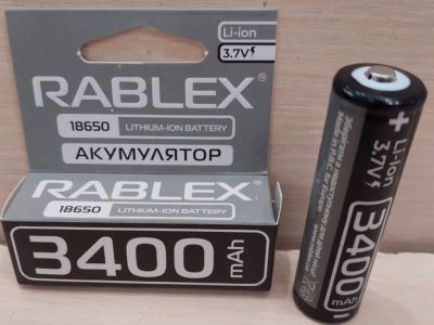 Акумул18650-3400mAh