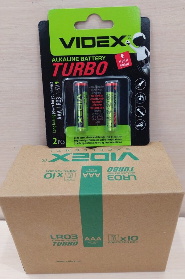 Videx R3 alkaline turbo