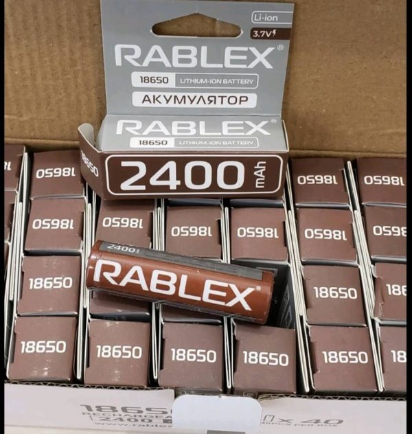 Rablex 18650/2400mAh