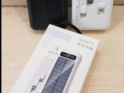 30000mAh solar,кабелі,холдер