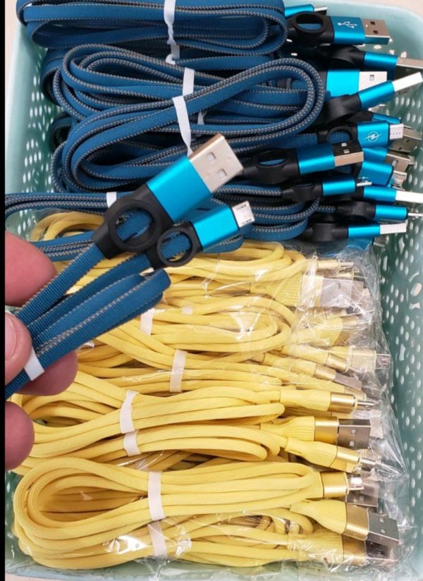 micro USB ас-т(жов-сині)
